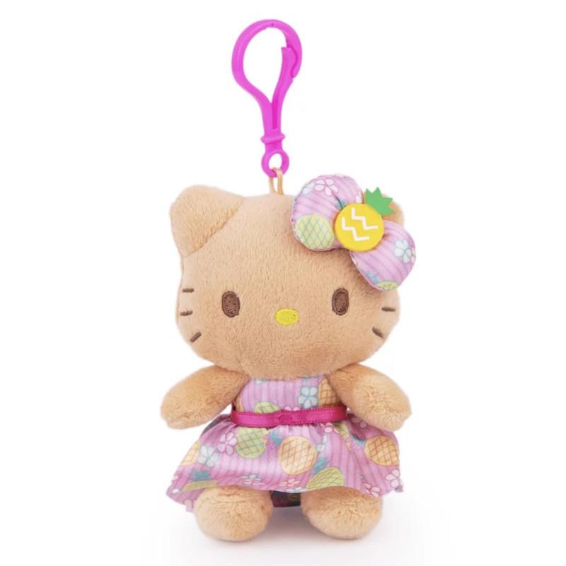 Sanrio Hello Kitty Plush Keychain With Soft Short Pile For Girls And Collectors