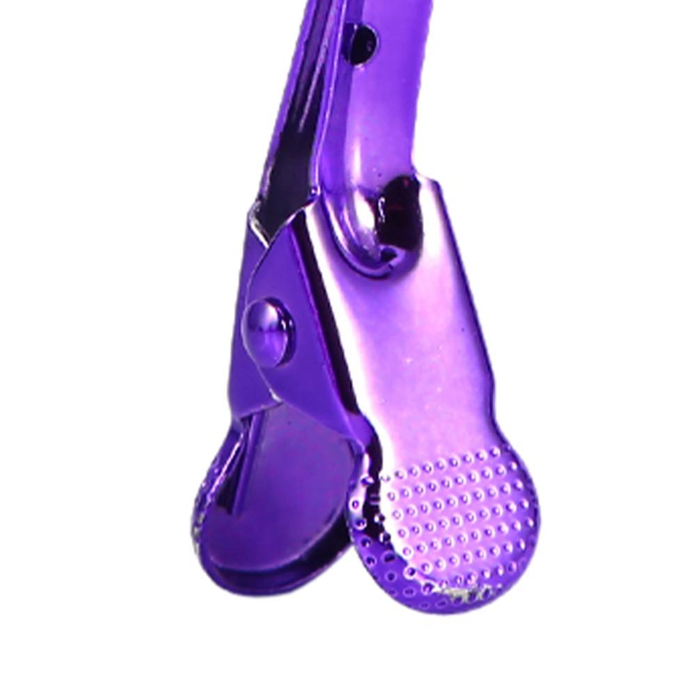 12PCS Purple Salon Hair Clip Fashion Sectioning Clip Home Use Duck Bill Clips  Salon
