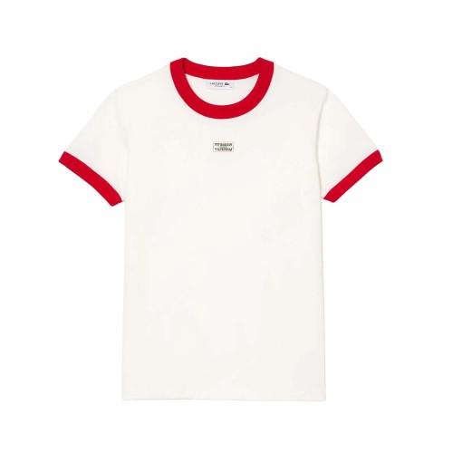 Lacoste Womens/Ladies Cotton Slim Tennis T-Shirt