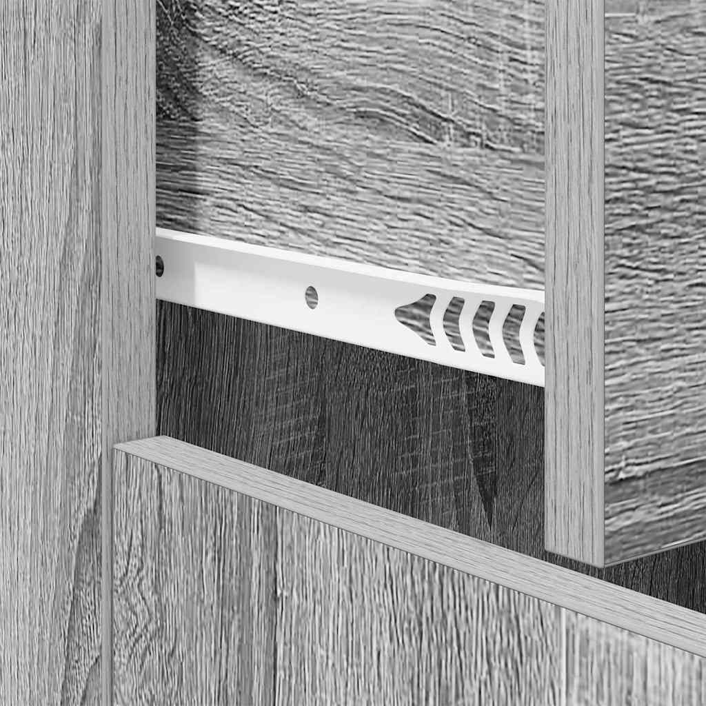 Sideboard Gray Sonoma 60 x 30 x 75 cm Particleboard