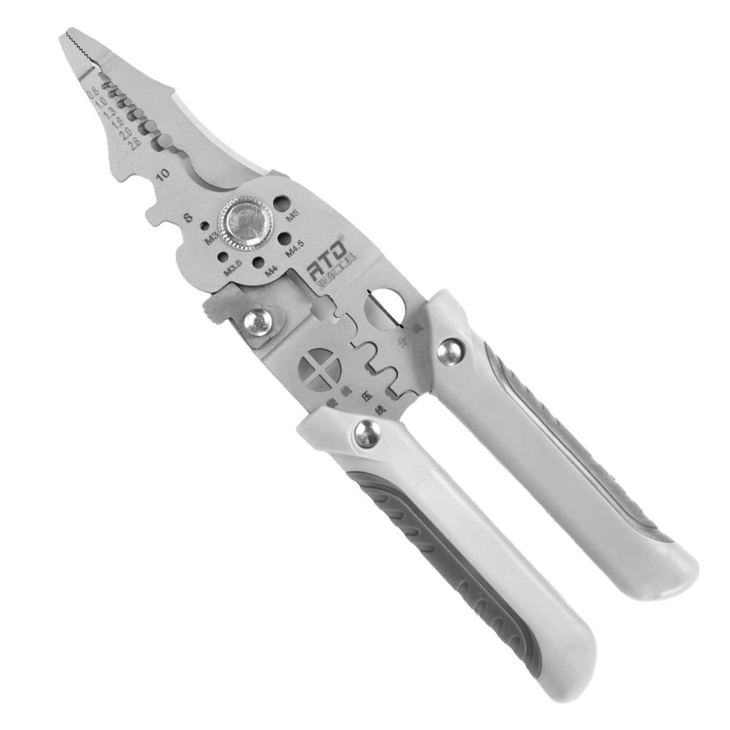 2.5mm Electrician's Multi-Tool: Wire Stripper, Crimper & Cutter