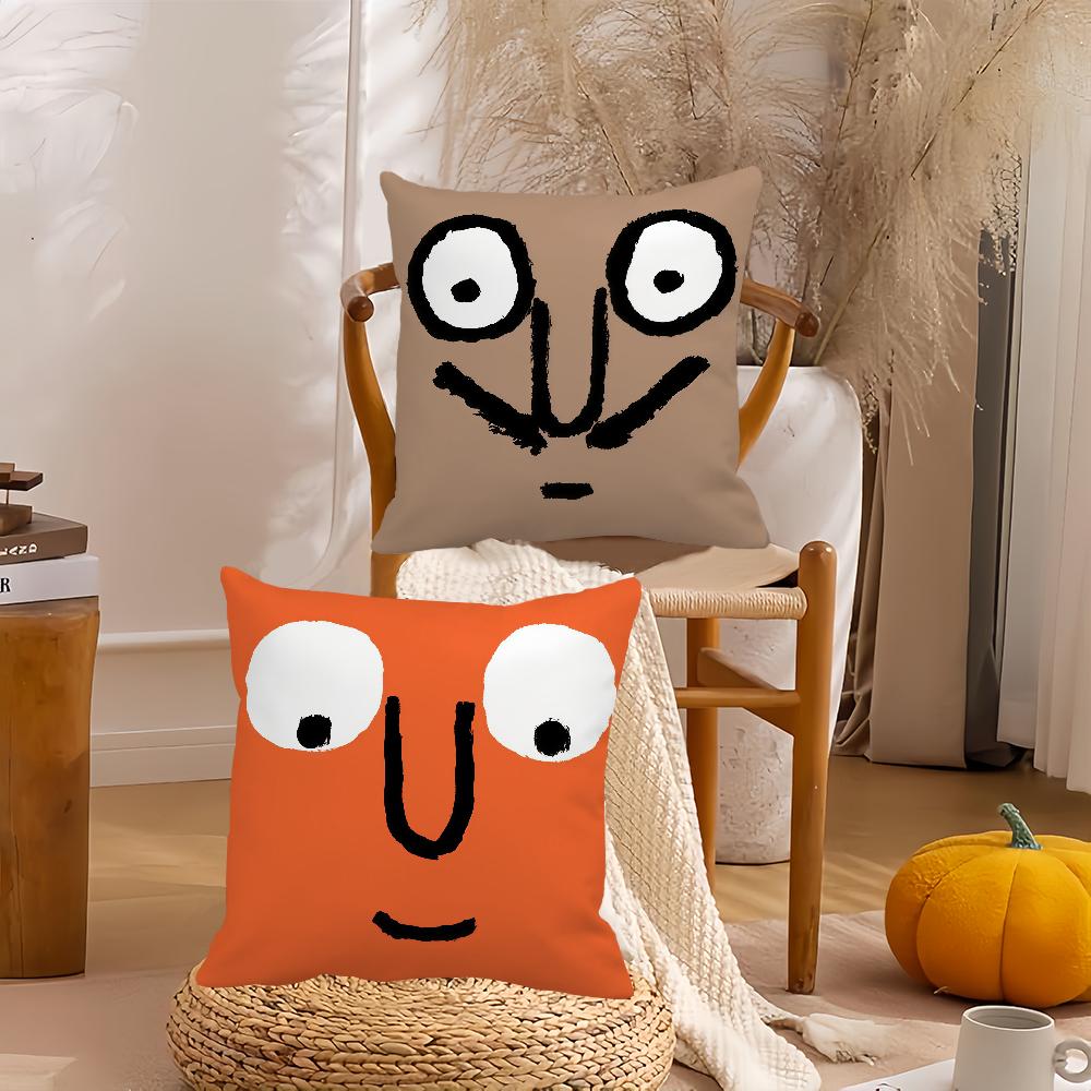 Ästhetische Kunst J-Jean J-Jullien Kissenbezug Geeignet für Schlafzimmer Wohnzimmer Autos Heimdekoration