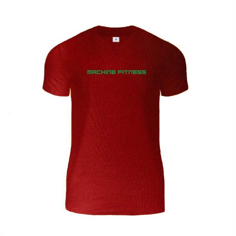 Do The Work  Muscleguys Brand Fashion Breathable V Neck Mens Slim Fit Gym Sports Casual Summer Bodybuilding Fitness Short Sleeve T Shirt