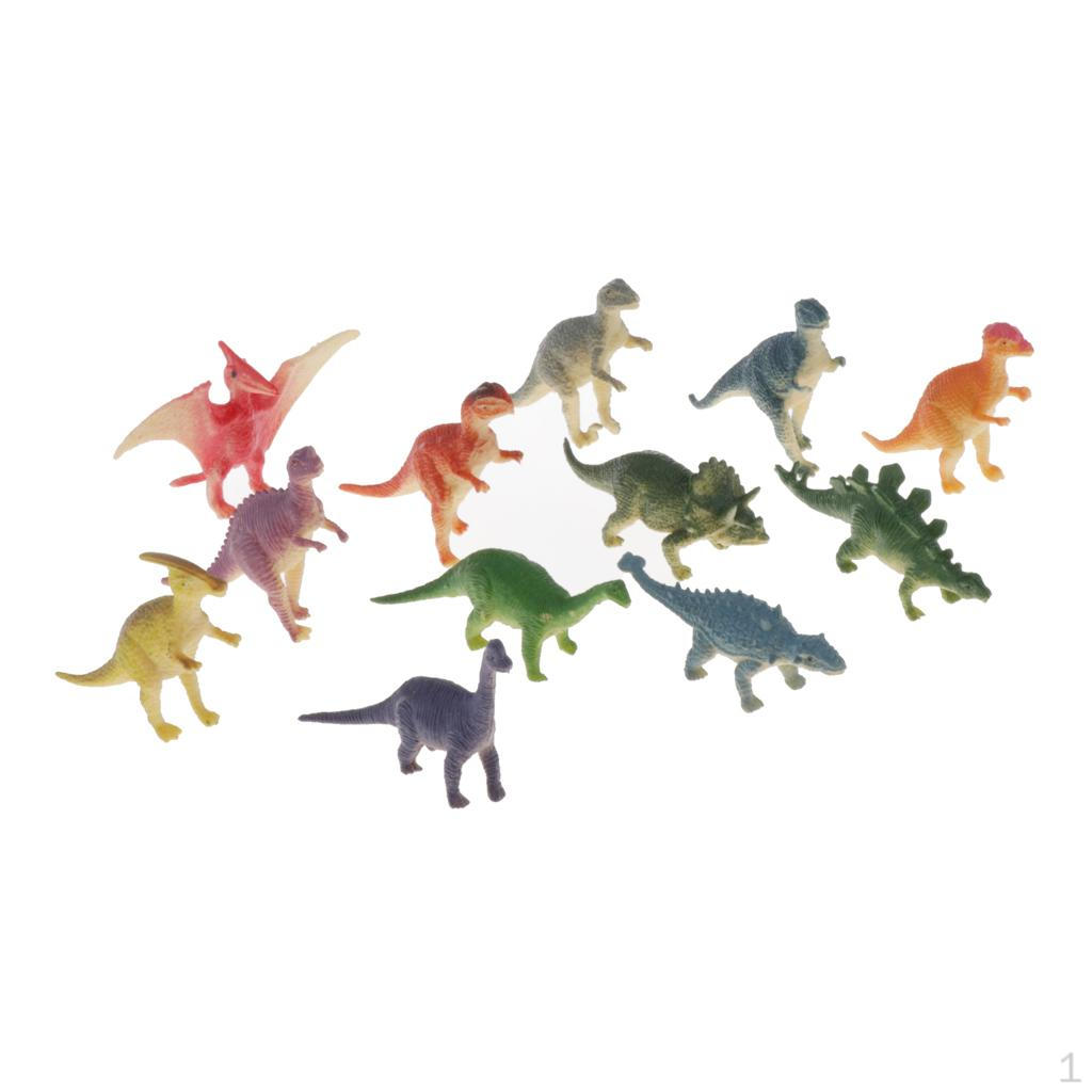 Spider Animal Model Artificial Teaching Toy Toys Kids Gift Dinosaur 12pcs