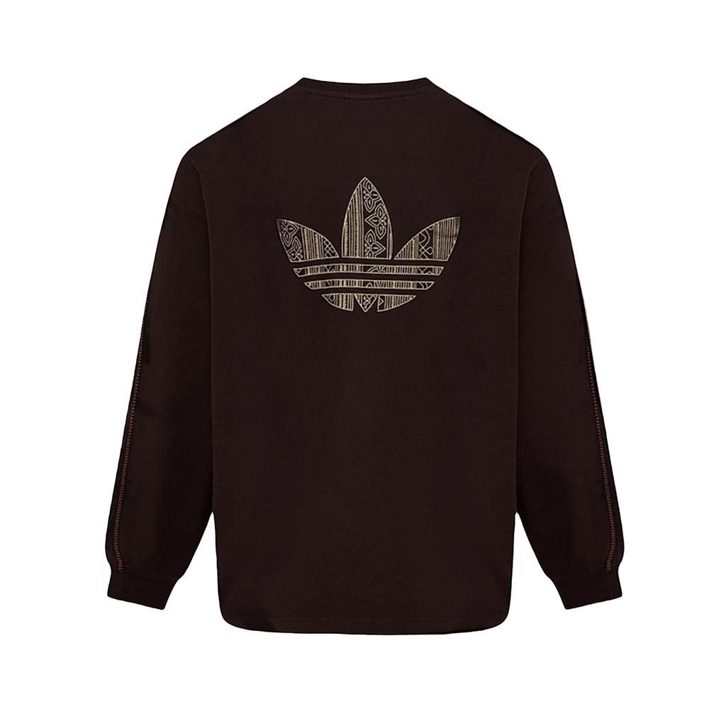 adidas Originals Casual Round Neck Pullover Long Sleeve T-Shirt Men Tops KW5672