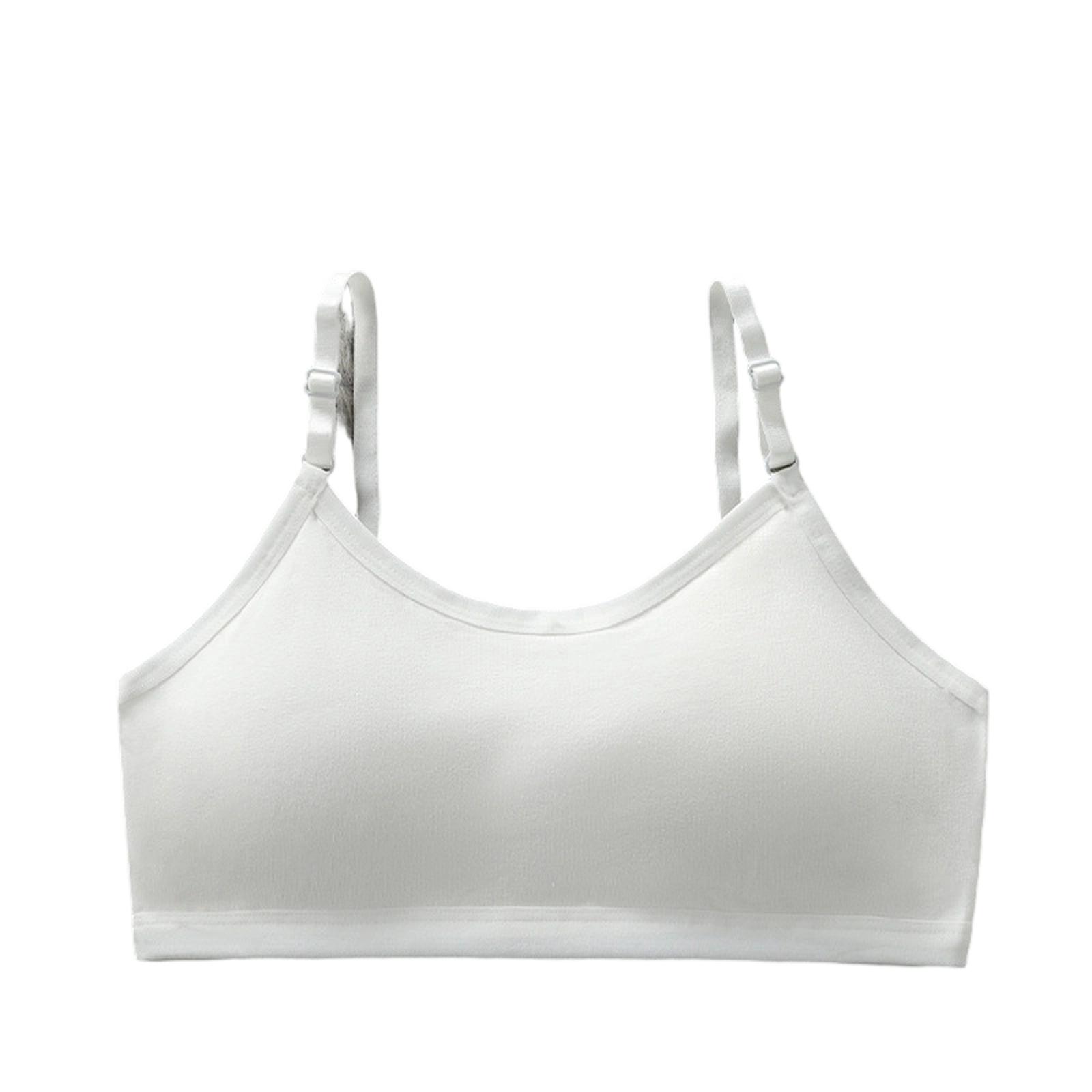 

Спортивний бюстгальтер для дівчат з регульованою лямкою (10-14 років) З фіксованою чашкою XL білий