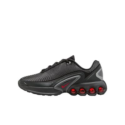 Air Max DN GS Czarny Metaliczny Srebrny Czerwony Trampki Dziecięce University-Red FB8987-009