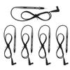 5pcs set 1000V 10A Multi Meter Probe Wire Pen Anti Oxidation Ammeter Test Cord Red Black