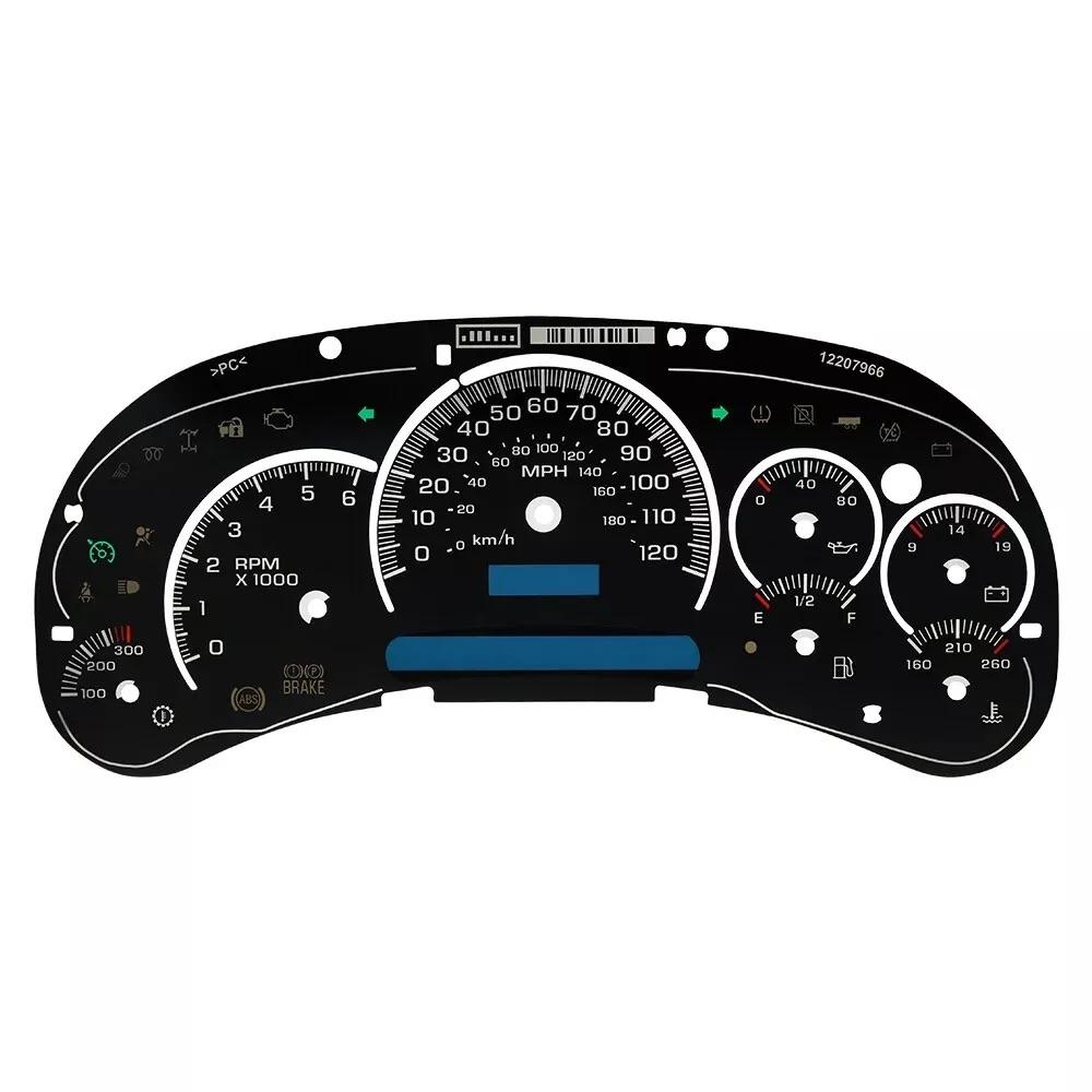 LED Version Gauge Face Overlay for