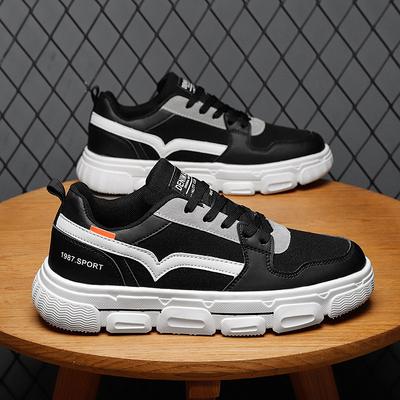 Neue Herrenschuhe Frühling weiße Schuhe trendige Sport-Trendschuhe Herren Jugend lässige vielseitige Board-Schuhe