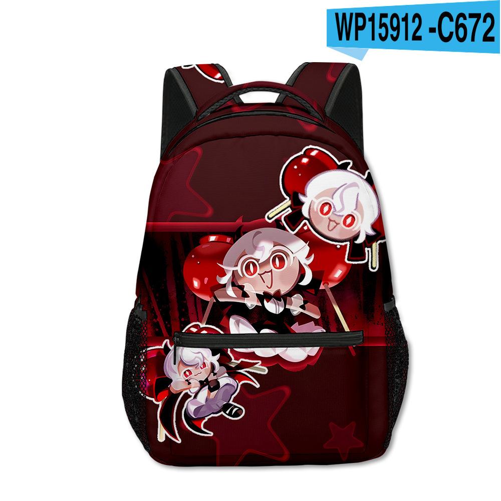 Luxury Popular Funny Shadow Milk Plush Student Bookbag Notebook Backpacks 3D Print Oxford Waterproof Boys/Girls Travel Backpacks