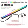 ARGB LED Strip Light 5V 3Pin/Small 4Pin Diamond LED Strip Magnetic PC Light Bar DIY Lamp for PC Case