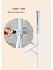 Portable Indoor Balcony Clothes Drying Rack - Easy Install for Home and Rental Spaces