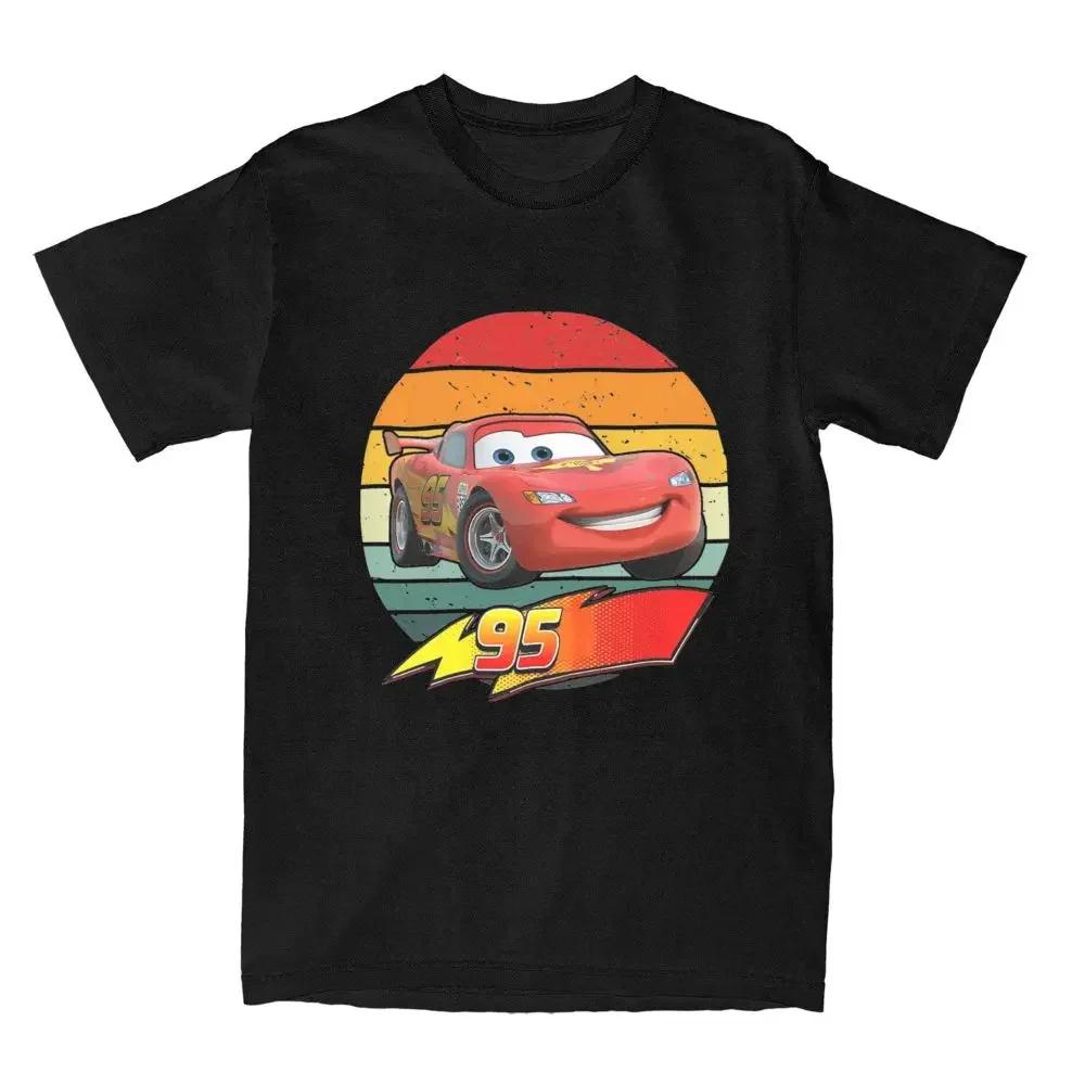 New Cars Lightning McQueen Sally Carrera Graphic Print High Quality Unisexs and WoUnisex Short Sleeve Loose Casual TShirts