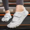 Unisex Yoga and Pilates Shoes, Indoor Exercise, Jump Rope, Anti-Slip Soft Sole, Silent Running Fitness Sneakers.