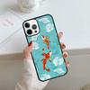 Japanese Koi Fish Phone Case For iPhone 17 Air 14 15 16 13 12 Cover For Apple 14 15 16 Pro Max Plus Coque