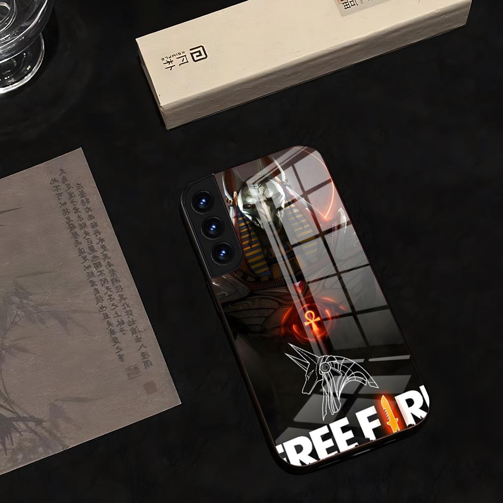 Etui na Telefon Gra Free Fire 2025 Szkło Gorące Dla Samsung S 25 24 Ultra Plus 23 22 21 20 A 34 54 53 Anti Peeping Note20 M 54 Pokrowiec