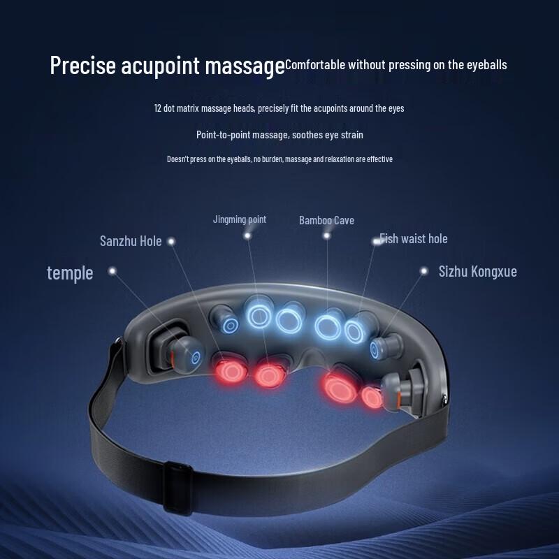 SKG K5 Eye Massager with Bluetooth Headset