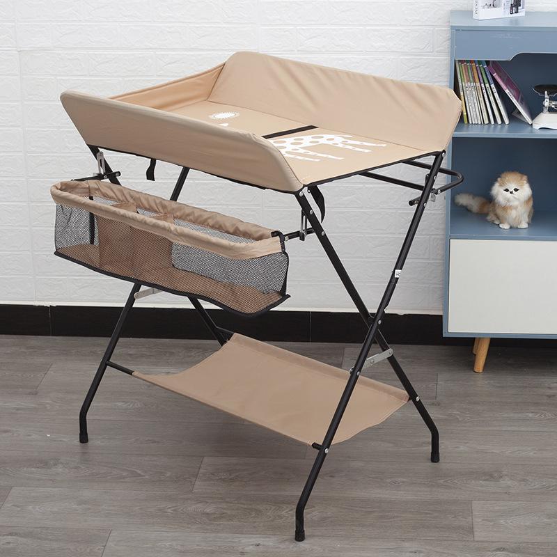 Multi-Functional Baby Crib with Changing Table and Newborn Care Station