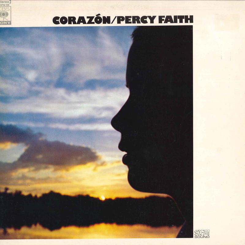 

LP Record PERCY FAITH - Corazon SOPM80 CBS SONY 1973 Japan Jazz Used