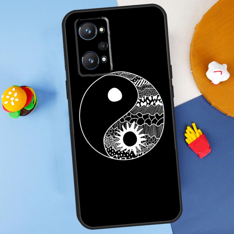 Eight Diagrams Taiji Yin Yang For Realme 14 13 12 10 11 Pro Plus GT 6 6T 5 GT7 Pro C55 C51 C21Y C25S C67 C75 C53 C61 Case