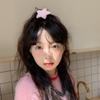 Plush Star Hair Clip - Cute Five-Pointed Autumn/Winter Style Side Clip for Girls