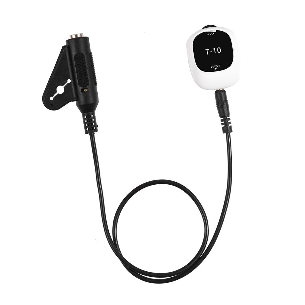 Piezo Pickup Universal No Drilling Self Adhesive Pick Up 6.5mm Audio Interface for Speaker, Multifunction Pickup for