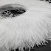 High Quality Ostrich Feather Trim Fringe Natural White Feather Ribbon Trimming For Party Dress Sewing Wedding Accessories 1 M