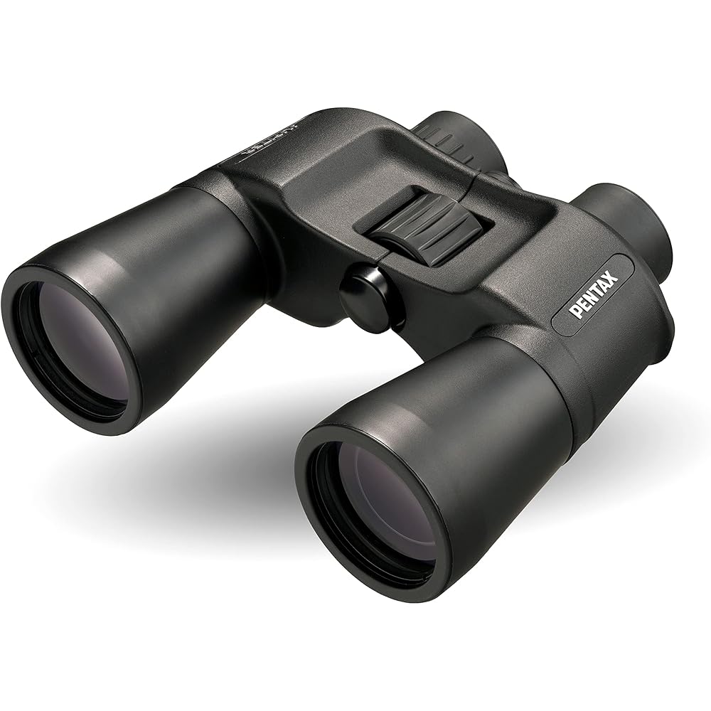 Pentax Jupiter 12x50 Fernglas, 12-fache Vergrößerung. [Perfekt für Fan-Aktivitäten, Außenbereich, Hohe Vergrößerung, Große Blende für Helligkeit und Klarheit