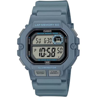 Casio Sports Gear Digital Men's Watch 60 Lap Memory Function Grayish Blue