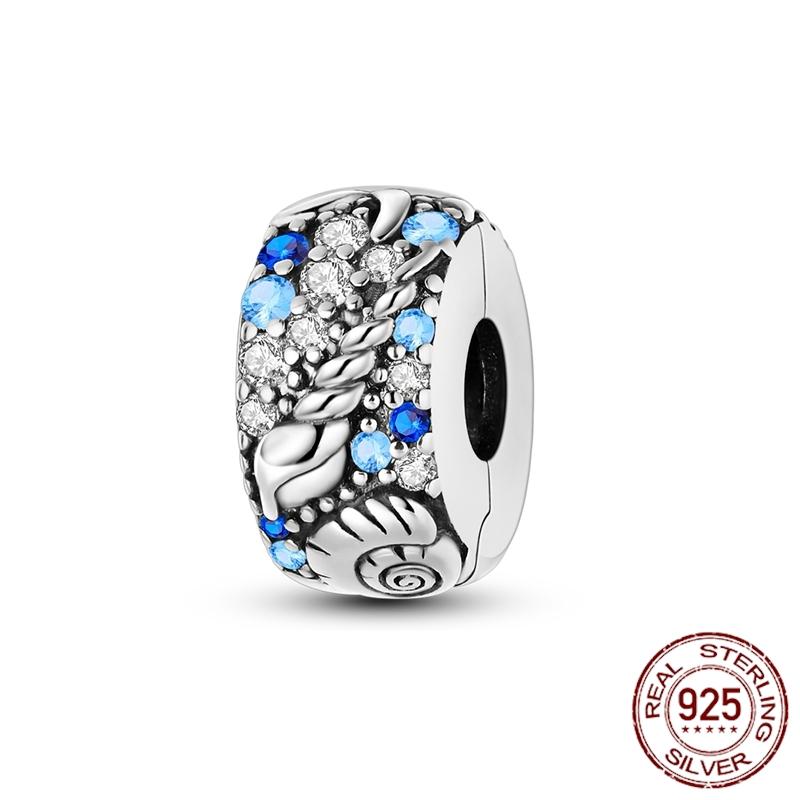 Mula Koppar Blå Resa Flygplan Berlocker Hänge Pärlor Passar Originalpan Armband Smycken För Kvinnor Diy Gåva