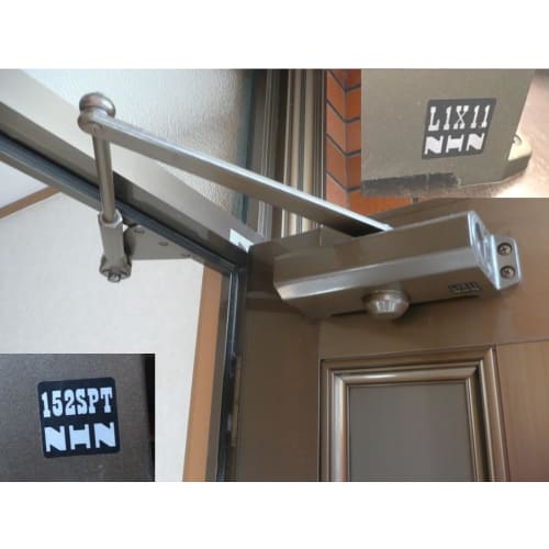 

[Successor to L1X11 NHN] [Successor to 152SPT NHN] Door Closer for the Creela Series, Left/Right Door Closer, for TOSTEM/Tostem/Toyo Sash/LIXIL, Inter