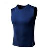 Men Running Sports Sleeveless T-Shirt Compression Training Vest Fitness Tank Base Layer Top Singlet Activewear Quick Drying
