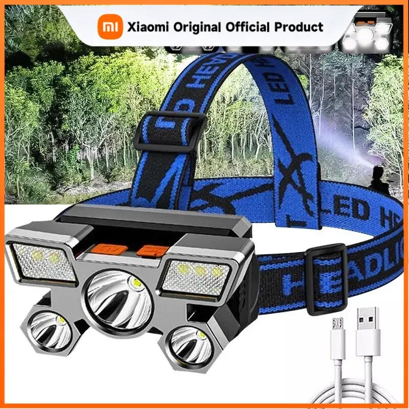 Xiaomi פנס ראש נטען רב עוצמה לדיג פנס Led Nitecore פנסי קמפינג ציד לפיד טיולים פנסים קדמיים