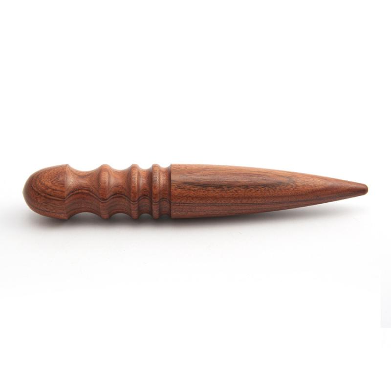 

1pc DIY Leather Tool Leathercraft Edge Trimmer Polishing Tool Milling Leather Multifunction Round sandalwood Stick