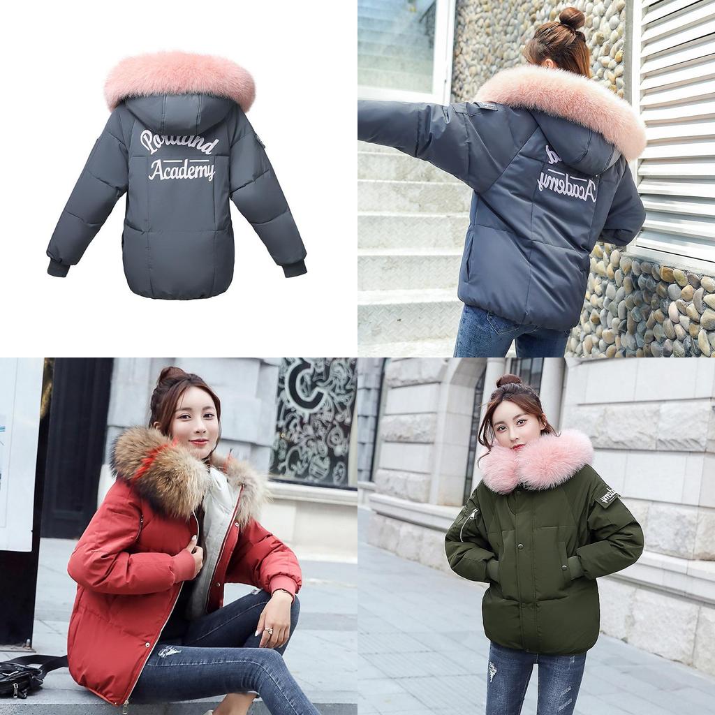 Premium Women's Short And Thick Down Cotton Winter Coat For Stylish Comfort