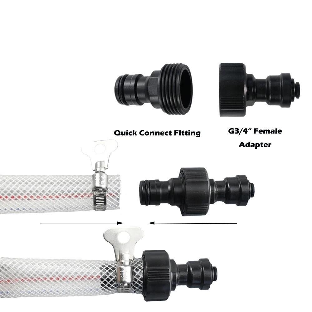 Female BSP Water Hose Connector 1/2 Inch Garden Hose Adaptor New BSP Connector  Outdoor