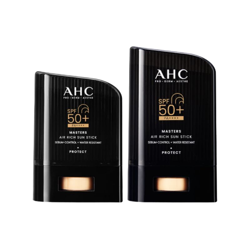 [AHC] Masters Air Rich Sun Stick (14g) + Masters Aqua Rich Sun Cream (10ml) Special Set