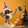 Halloween Gift Witch Toy Miniature Resin Garden Statue Desktop Art Crafts X3UC