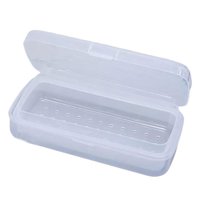 Manicure Implement Sanitizer Cleaner Nail Art Tools Storage Box Manicure Accesories Organized for Salons and Home Use