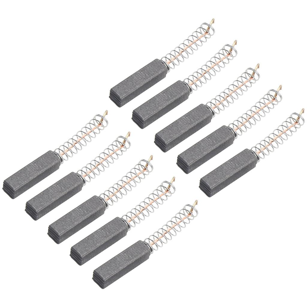 10pcs/set Carbon Brushes 20mm X 5mm X 5mm Carbon Brushes Carbon/Metal Brand New