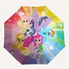 1pc My Little Pony Automatic Opening/closing Umbrella, Foldable Sunshade, Perfect Gift for Friends, Durable Handle yy250812082