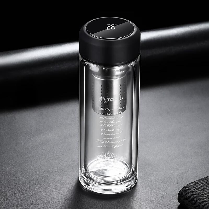 TOMIC Smart Double-Walled Glass Cup