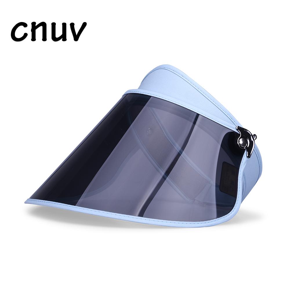 Custom High Quality Large Visor Cap Pc Sun Visor Hat Uv Protection Hat Men's and Women's Hats