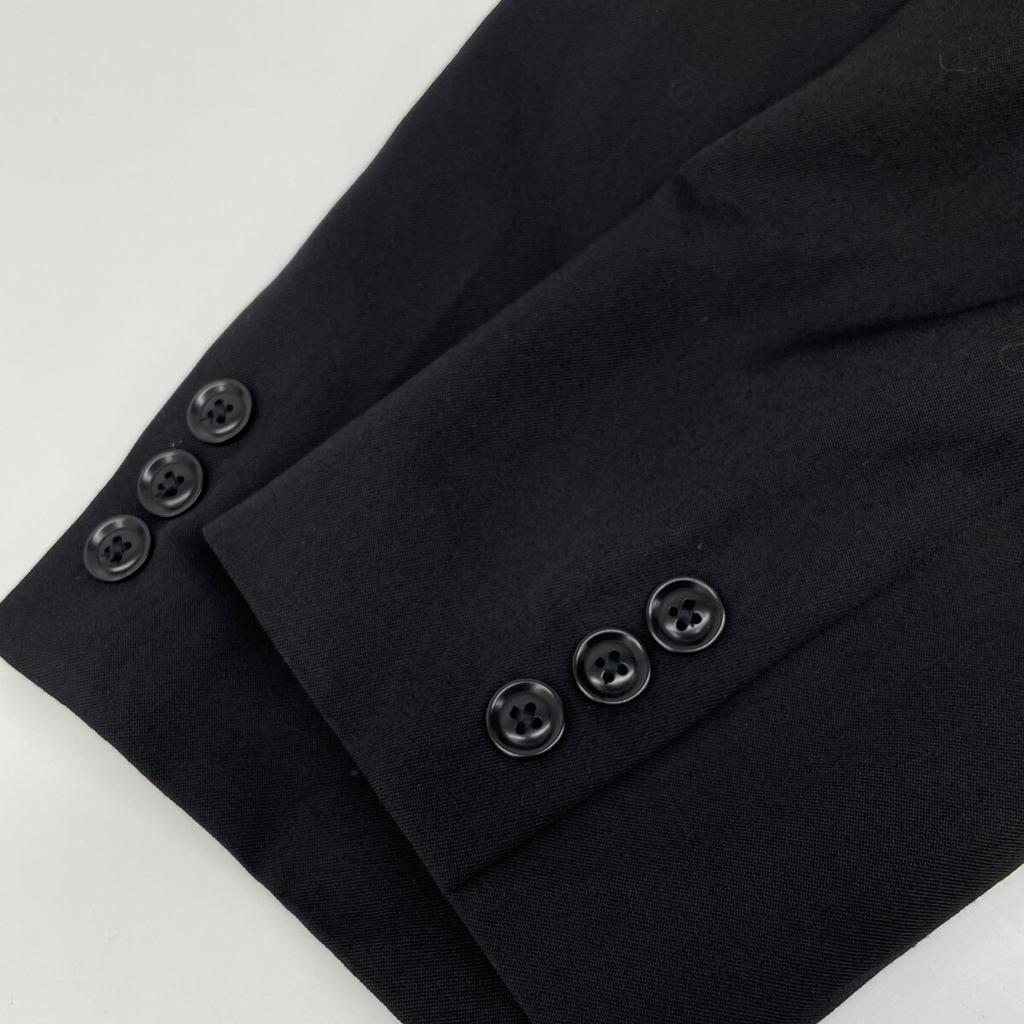 REGULATION Yohji Yamamoto HV-J98-148 18AW Black Doctor Coat coat 2 blackUsed