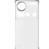 Original Transparent Case For ZTE Nubia Z70 Ultra Half Pack Hard Back Cover Shell