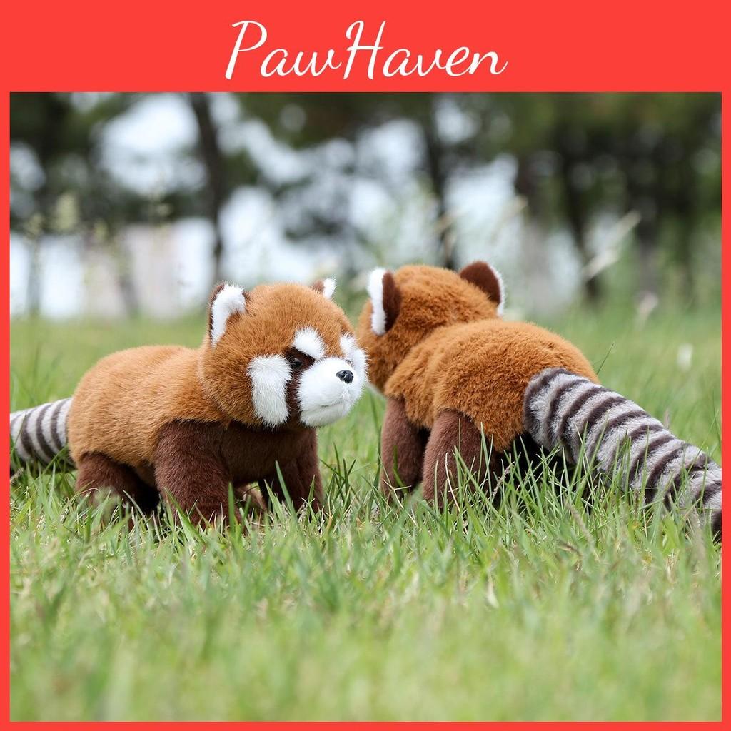 Panda Raccoon Red Animal Plush Fluffy Exterior Children Room Decoration Comfort