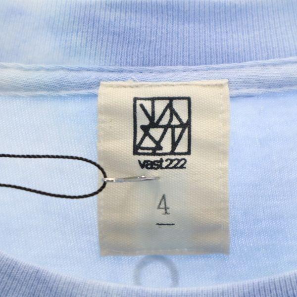 unused VAST222 18ss made in Japan ELEPHANT Short sleeve T-shirt Elephant Men's Used