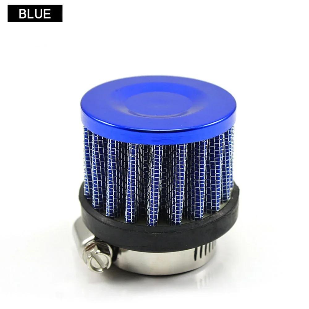 Universal Car Air Filter 12mm 25mm for Motorcycle Cold  Intake High Flow Crankcase Vent Cover Mini Breather Filters