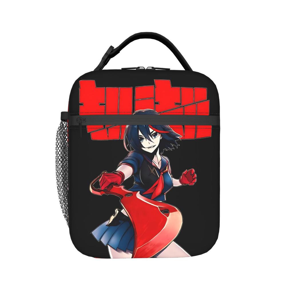 Kill La Kill Thermal Insulated Lunch Bag for Office Reusable Bento Box Men Women Thermal Cooler Food Box